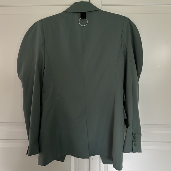 Tibi Cassius blazer in size 4 in dark mint colour - Picture 8 of 8
